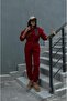 Claret Red Zelda Tracksuit Set - 2