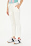 Women's Ecru Sweatpants 50265829 -Vr019 - 2