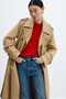 Doppelt geknöpfter Trenchcoat - 6