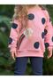 100% Cotton Fabric Premium Quality Girls' Tights Set with Rainbow and Cloud Embroidery Details - 2