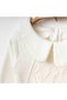 Newborn Baby Girl Cotton Hospital Discharge, Religious Ceremony, Baby Shower, Special Occasion Romper Set with Hat and Gloves - 2