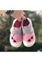 Children's Slippers Linen Nursery Home School Shoes Soft Non-Slip Sole Nursery Shoes