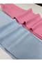 Flexible Ribbed Blue - Pink 2-Piece Girls' and Boys' Tights