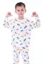 Car Printed Pajama Set for Kids - 3