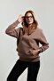 Women's Hooded Kangaroo Pocket Sweat 3 Thread (Soft Puff Fabric) - 7