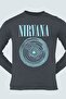 تي شيرت نسائي من القطن الممشط بأكمام طويلة من Circle Circle Nirvana - 2