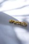 Gold Colored 3-Piece Steel Earrings - 3