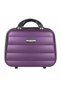 Abs Purple Makeup Hand Suitcase Travel Bag Unbreakable with Password - 2