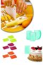 3-Piece Dough Cutting and Scraping Set - Pastry and Cake Donut Shaper - 2