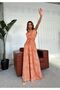 Orange Zero Sleeve Jumpsuit - 4