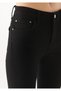Super Skinny Jeans Pants No Fade Black Jeans(gatherer) - 5