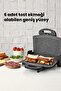 Gurmex Black 1750 Watt Granite Removable Plate 5 Level Heat Adjustable Toaster and Grill Machine - 5