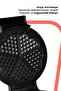 Jelly Inox 1000 Watt Anti-Overflow Deep Plate Overheat Resistant Waffle Machine - 6