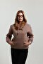 Women's Hooded Kangaroo Pocket Sweat 3 Thread (Soft Puff Fabric) - 6