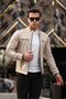 Men's Leather Jacket leather coat - 4