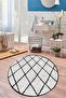 Creix Diameter 100X100 cm Bathroom Rug