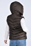 Women's Gel Padding Hooded Puffer Vest - 6
