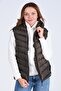 Women's Gel Padding Hooded Puffer Vest - 2