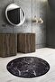 Marble Diameter 100 cm Bathroom Rug