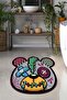 Injured Panda Diameter 100x100 Cm Bath Rug Bath Mat