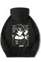 Unisex Kids Anime Dark Girl Hoodie