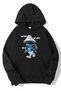 Unisex Oversize Smurf Cat We Live We Love We Lie Hoodie
