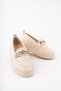 Lydia Guaranteed Women's Loafer Oval Toe Thick Sole Buckle Casual Moccasin Shoes - 5
