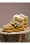 Waterproof Anatomical Baby Kids Winter Boots with Fur Inside and Velcro