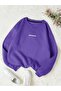 Crew Neck Unisex Cotton Oversize Sweatshirt - Printed