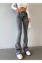 Zoe Smoked Flared Leg - High Waist Recovery Jeans Jeans (Extra Comfortable)