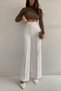 Arrow Gold Black Chestnut Women's Casual 90's Super High Loose Leg Palazzo Pants - 4