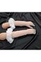 Baby Gemma Organza Ruffle Girls Long Gloves White