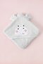 Hipo 100% Cotton Baby Swaddle Light Gray 75X75 cm