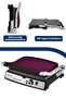 Tostmix Purple Stainless Steel 2000 Watt Granite Removable Plate Toaster and Grill Machine - 2