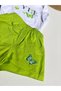 Girl's Butterfly Patterned Shorts Set - (Girls New Season Shorts Set) - 4