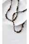 Real Natural Stone Dalmatian Jasper and Tree Jasper Women's Design Necklace - 3