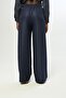 Women's Elastic Waisted Buckle Slide Pant - 5