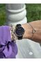 Sporty Vintage Leather Strap Wristwatch - 4