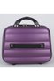 Abs Purple Makeup Hand Suitcase Travel Bag Unbreakable with Password - 3