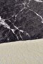 Marble Diameter 100 cm Bathroom Rug - 3
