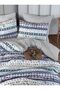 Double Duvet Cover Set with Fitted Sheet Diamente - 3