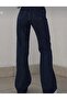 Palazzo High Waist Stretchy Wide Leg Jeans - 3