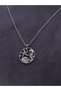 Non-Fading Zircon Necklace with Seafood Motif -Silver Steel Trend Necklace - 2