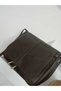 Elite Nova Shopping Genuine Leather Khaki Green Color Matte Color Leather Large Size Crossbody Bag ENSH-00000222 - 2