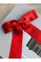 Satin Double Ribbon Automatic Buckle with Tail - 2