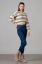 Dark Blue More Sustainable High Waist Mom Jeans - 4