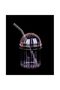 2 Pieces Smoothie Cups Acrylic Cups with Lids Ice Latte Bubble Tea Cold Drink Glass with Straw Gift - 2