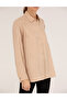 Beige Comfort Fit Long Sleeve Shirt 50254167 -Vr011 - 6