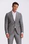 Black Slim Fit Swallow Collar Double Slit 100% Linen Sports Suit