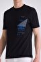Black Slim Fit Crew Neck T-Shirt - 3